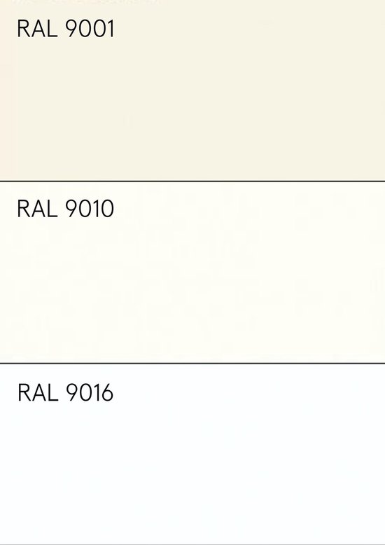 ral 9016 caractéristiques 